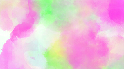 Obraz na płótnie Canvas 抽象　ピンクと黄緑