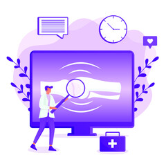 Vector Illustration on the theme World Arthritis Day