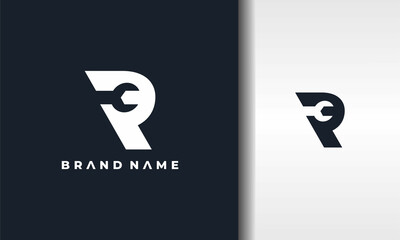 letter R repair logo