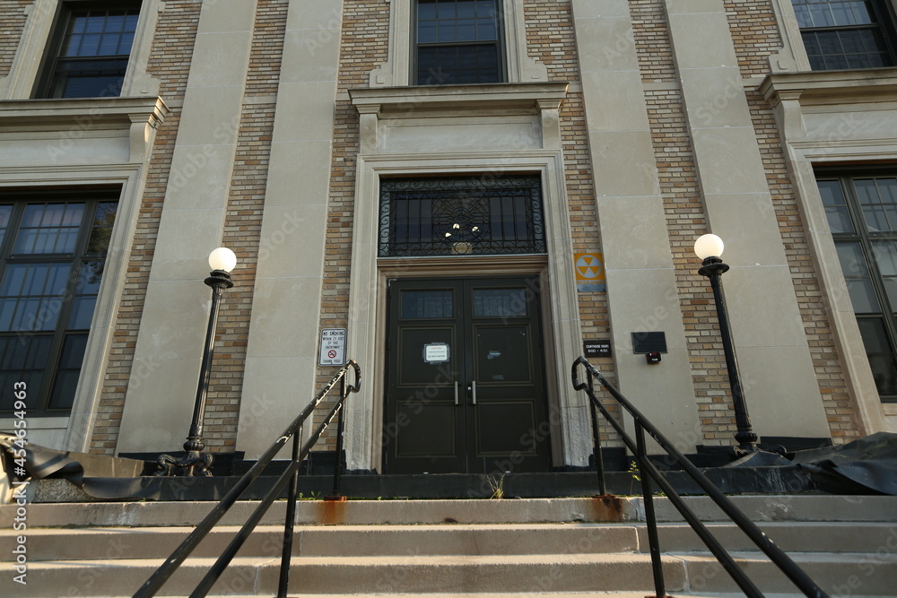 Wall mural aitkin county courthouse