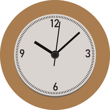 recommend clip art: Standard wall clock