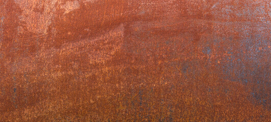 Grunge rusted metal texture, rust, and oxidized metal background. Old metal iron panel