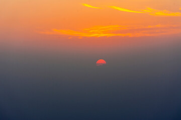mountain sunset