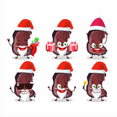 Santa Claus emoticons with jelly ear cartoon character