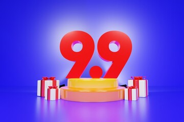 99 9-9  999 promotion sale, supersale,3drander