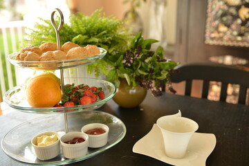 브런치 애프터눈티 디저트