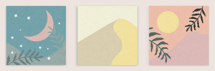 Watercolor Boho abstract Art Print, Minimalist Poster, Nursery Printable Art, Warm Printable Abstract Modern 