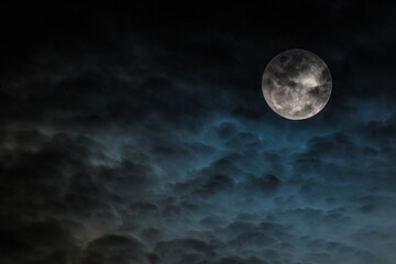 Naklejka na ściany i meble The Full Moon also known as the Sturgeon Moon
