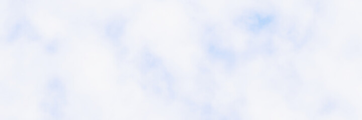 Blurred white and blue cloudy sky. 3D rendered.