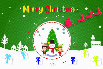 merry christmas Holiday gift card with hand lettering designs greeting messages greeting cards vector illustration.