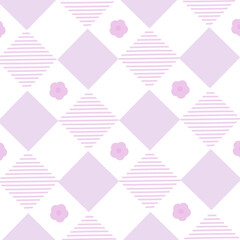 Gingham ,Scott seamless pattern. Texture from rhombus,squares for dress, paper,clothes,tablecloth.,net, grid.Copy space for your text and your business.