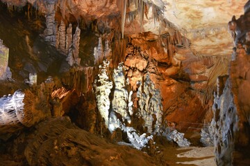 Vranjaca Cave in Croatia, on the slopes of Mount Mosor in Kotlenice in Dalmatia,