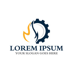 industry logo , gas and oil logo