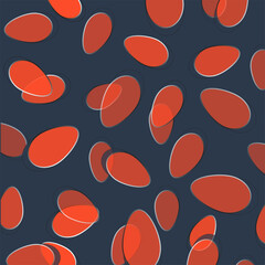 Seamless pattern with colorfulgeometric figures. Vector