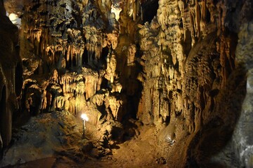 Vranjaca Cave in Croatia, on the slopes of Mount Mosor in Kotlenice in Dalmatia,