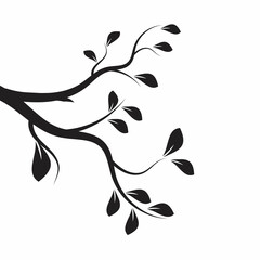 branch tree vector illustration summer clipart autumn clipart nature forest