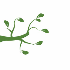 branch tree vector illustration summer clipart autumn clipart nature forest