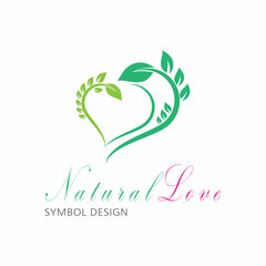 Leaf icon Vector Illustration design Logo template