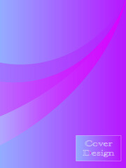 purple and blue cover background