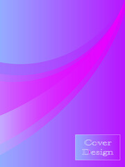 purple and blue cover background