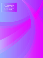 purple and blue cover background