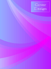 purple and blue cover background