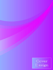purple and blue cover background