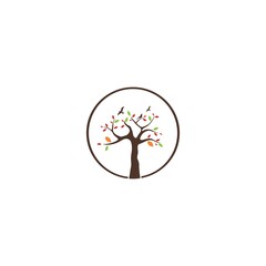 Tree Logo Template Vector Icon Design