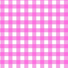 Abstract background with pink plaid pattern.