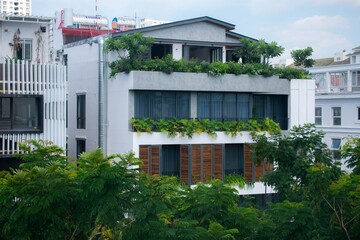 house in the village