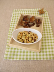 Roasted beechnuts as a healthy snack