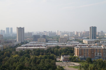 Moscow: view of the roofs