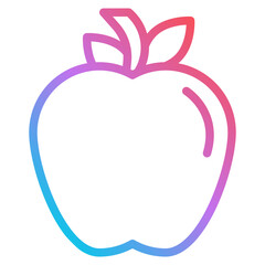 apple gradient icon