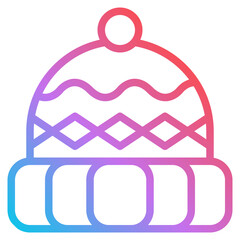 beanie gradient icon