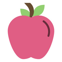 apple flat icon