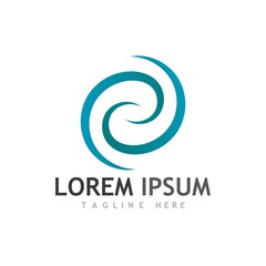 vortex vector illustration icon