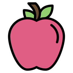 apple line icon