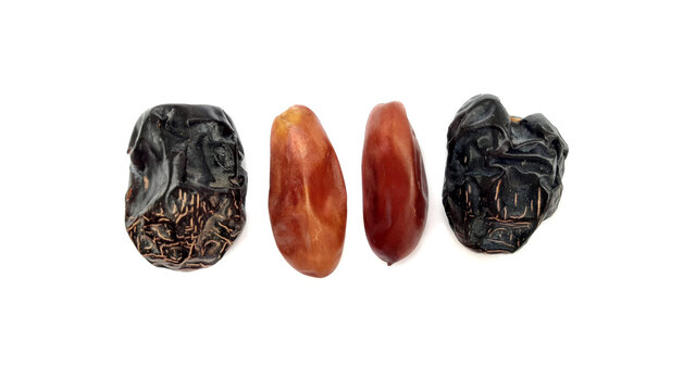 Brownish Black Skin Ajwa and Barni Dates