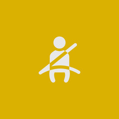 Obraz premium Seatbelt - Sticker