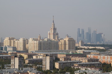 Fototapeta na wymiar moscow: city state university