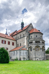 Fototapeta na wymiar St. Procopius Basilica in Trebic, Czechia