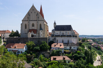 Catholic Saint Nicholas church in Znojmo, Czechia