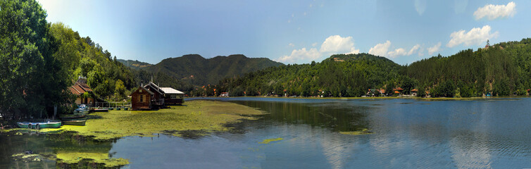 the West Morava River in the Ovčar Kablar Canyon in Serbia
