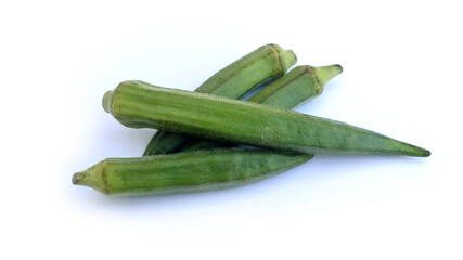 Green Okra Vegetable