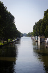 Hoograven Utrecht on a sunny day