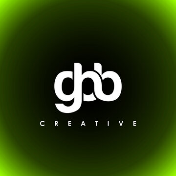 GBB Letter Initial Logo Design Template Vector Illustration