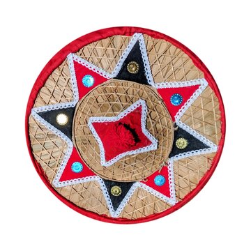 The jaapi is a traditional conical hat from Assam, India which is made from tightly woven bamboo and/or cane and a large palm leaf. It is worn as a status symbol by Assamese royalty and nobility.