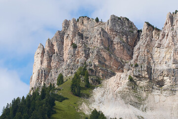 Die Berge um Cortina d’Ampezo in Italien