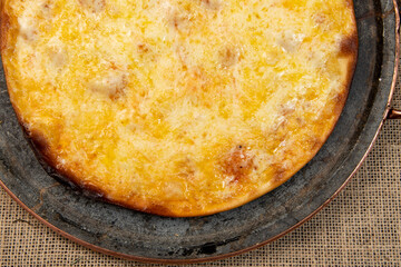 Brazilian mozzarella pizza