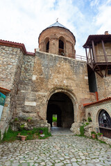 Fototapeta na wymiar Alaverdi Monastery - Georgian Eastern Orthodox monastery in Kakhetia region. Georgia